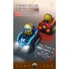 Dual Control Remote Control Racing Cars for Kids, Interactive Bumper Cars with Sound Effects and Smoke Machine