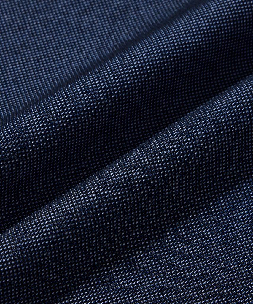 STCO Diems Ripple Knit Collared T-Shirt_Navy (Classic Fit)_Dtsxz05Csn