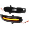 LED Dynamic Side Mirror Turn Signal Light Flasher Flowing Water Blinker Flashing Light Fit For Mercedes-Benz C-Class W203 CL203 2001-2007