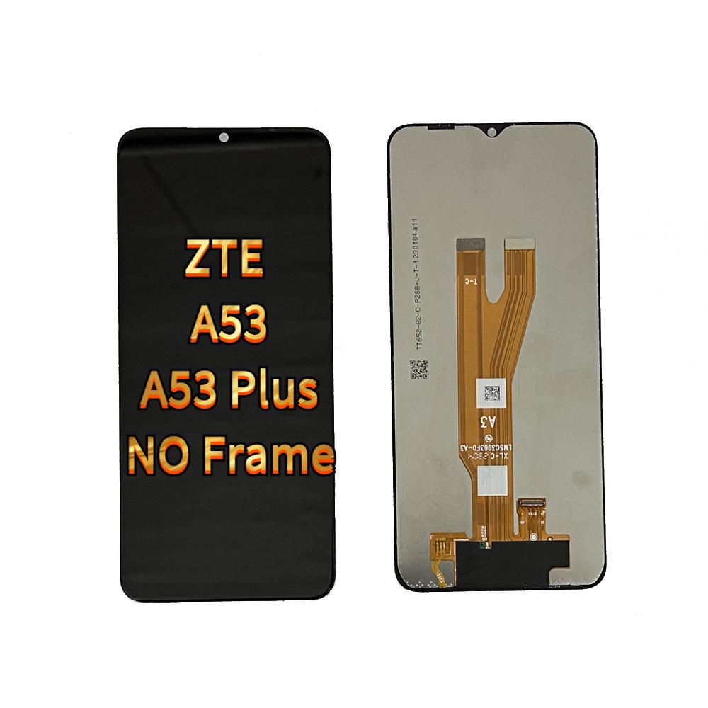 

LCD Screen and Digitizer Full Assembly for ZTE A53 A53 Plus NO Frame ;Black; + Tools