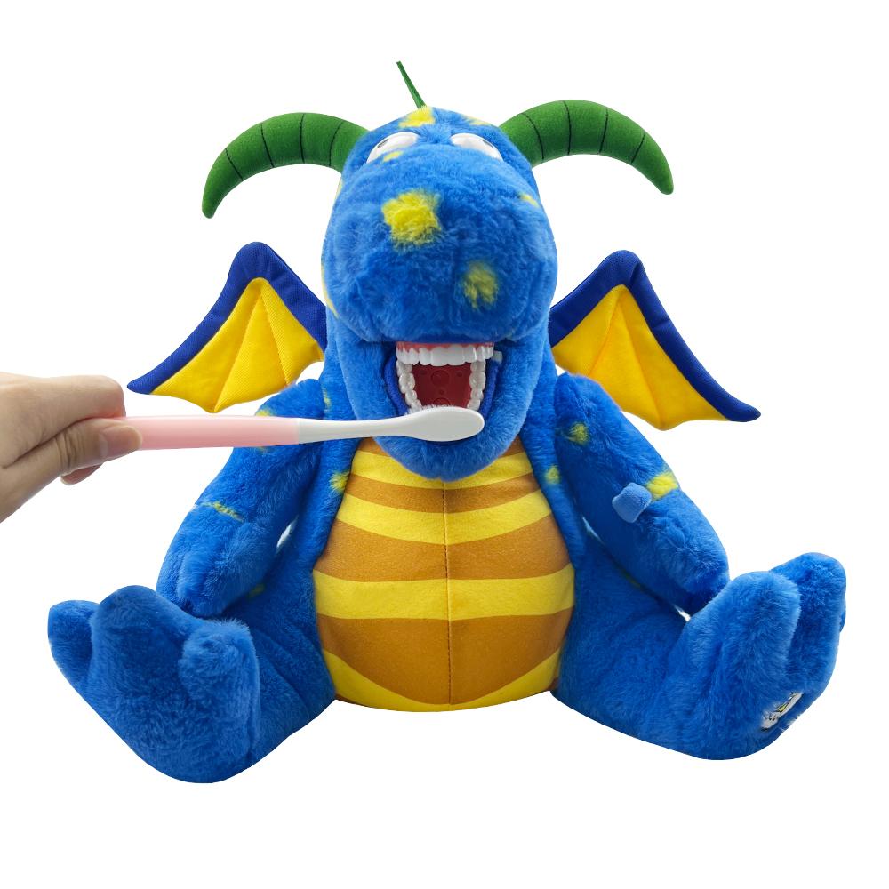 1Pcs Dental Oral Health Presentation Toy Dentist Educational Small Doll with Teeth Model for Kids Brushing Flossing Practice