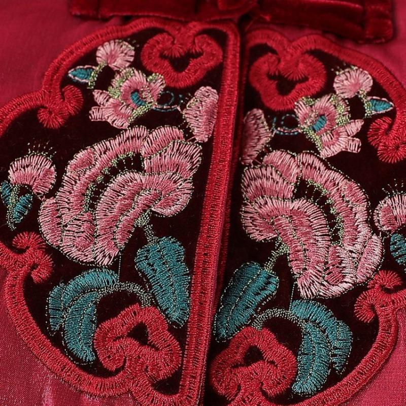 Happy Wife Winter Cotton-padded Coat Thickened Warm Jacket 0-year-old Old Clothes Woman