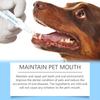 3ml Small Pet Tooth Cleaning Care Brush Oral Tooth Cleaning Descaling Tool Dog Toothbrushes Remove Tooth Dental Plaque Nursing Liquid Pet Products