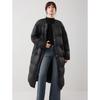 ELLE Women's Long Hooded Duck Down Jacket