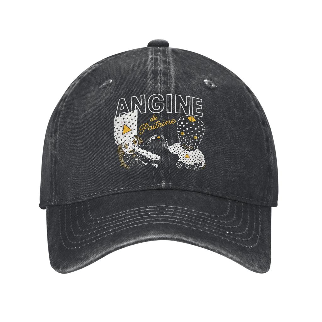 Angine De Poitrine Band Trucker Hats Outfit For Unisex Women Baseball Caps  Fashion Wear Sun Caps Adjustable