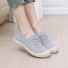 Shoes Women's Shos Spring and Autumn New Breathable Mesh Single Shoes Soft Sole Lazy Non-slip Walking Women's Shoes