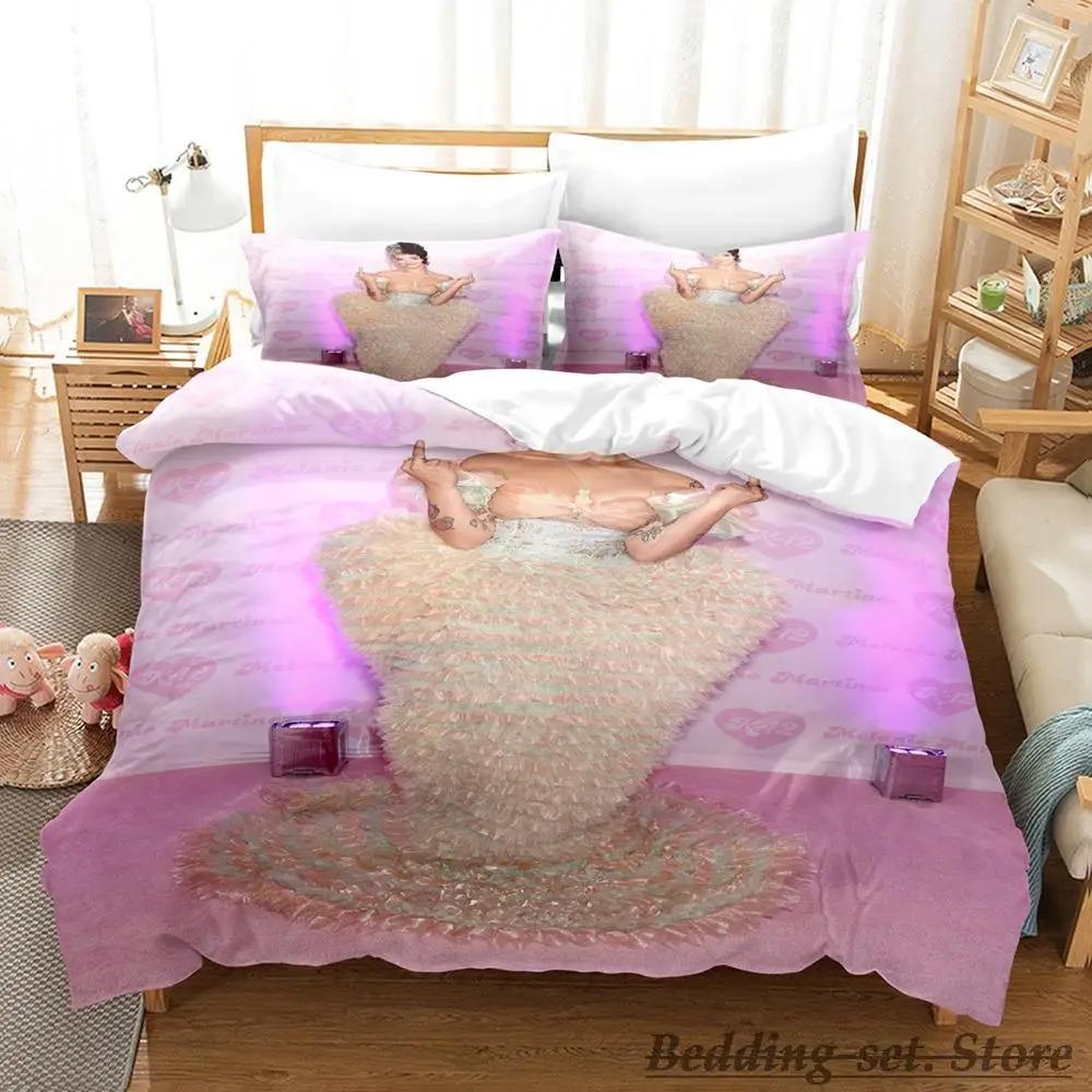 Sexy Singer Melanie Martinez Bedding Collection Single Twin Full Queen King Size Bed Collection Aldult Kid Bedroom Duvetcover Collections