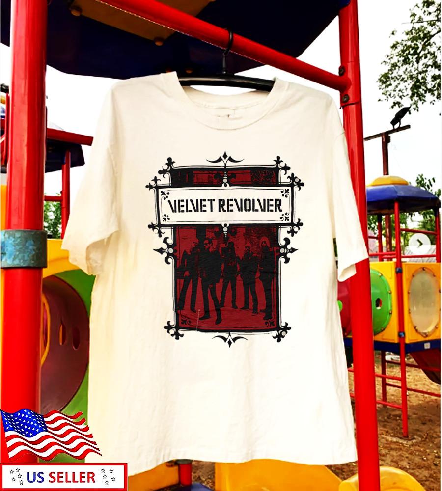 Rare! Velvet Revolver Framed Band Shirt Tee full Size S to 5XL EN490 Unisex T-Shirt XXL