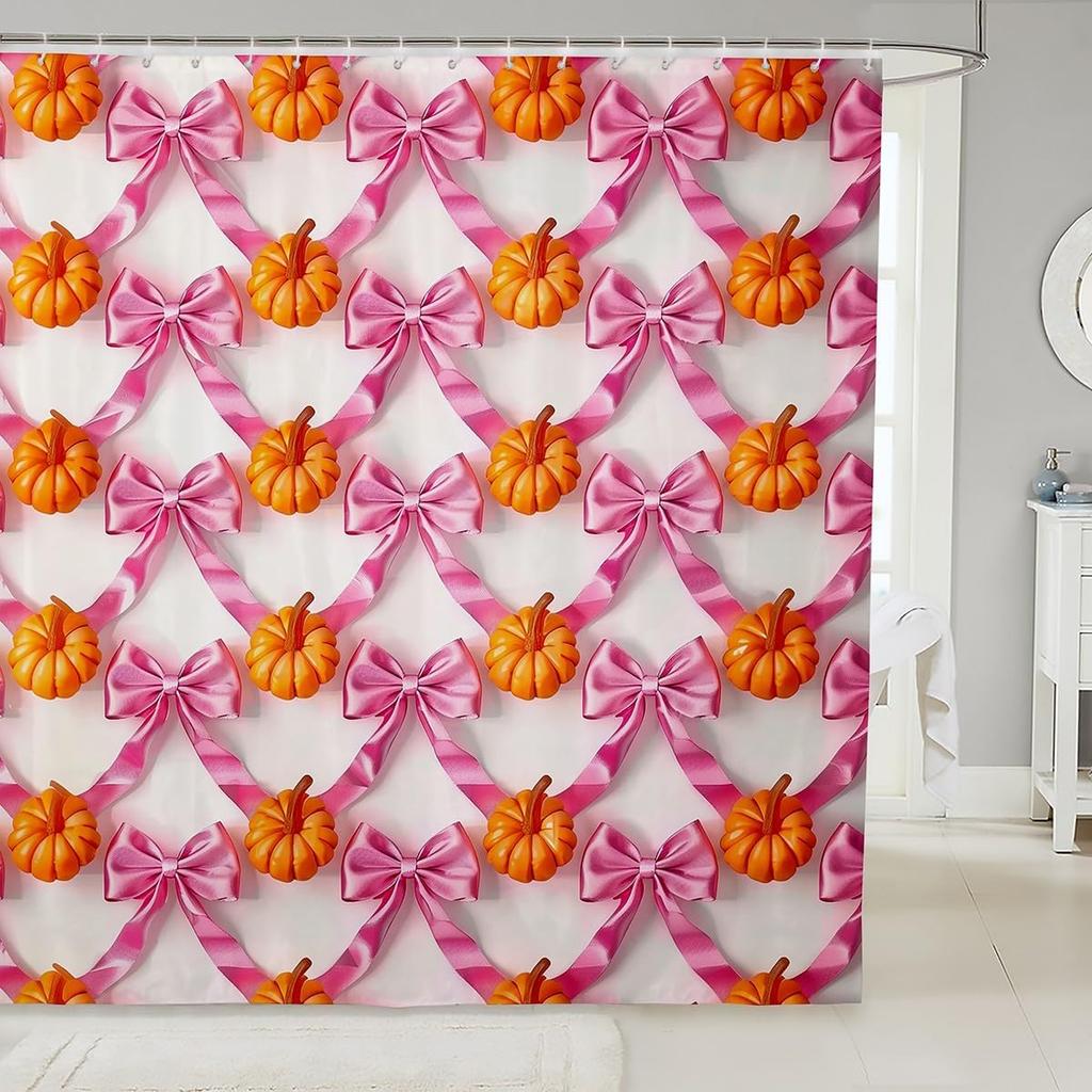 Black Cat Shower Curtain Pet Cats Bathroom Accessories Kitten Cute Halloween Gothic Kids Girls Boys White Black Waterproof Bath