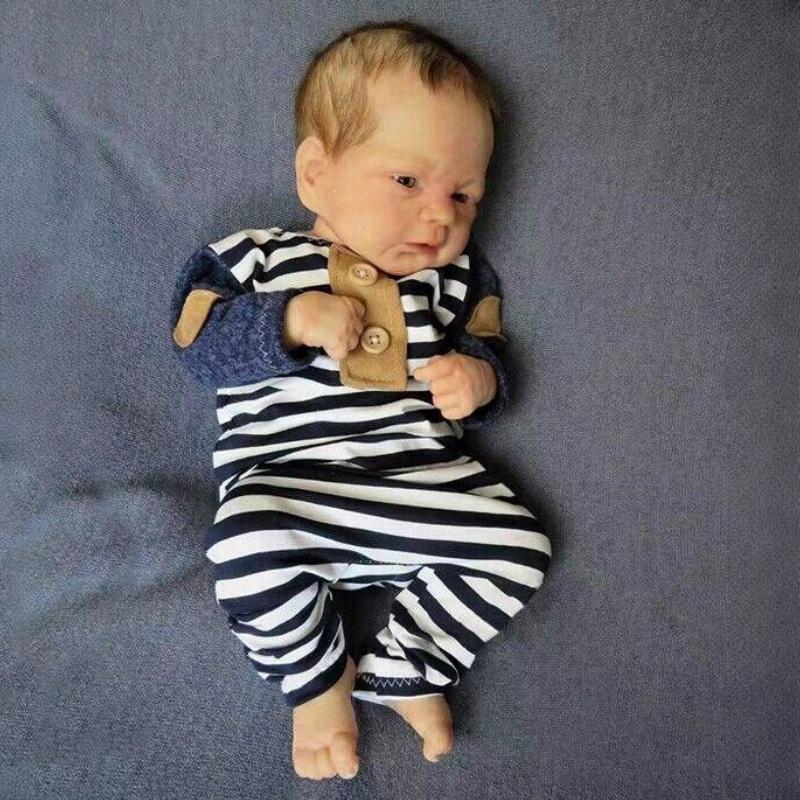 Очаровательная 46 см кукла-реборн для малышей ELIJAH — фото 4