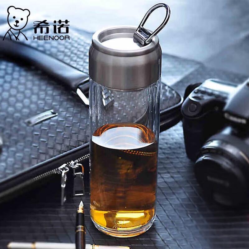 Xinuo Heat-Resistant Single-Layer Glass Tea Cup