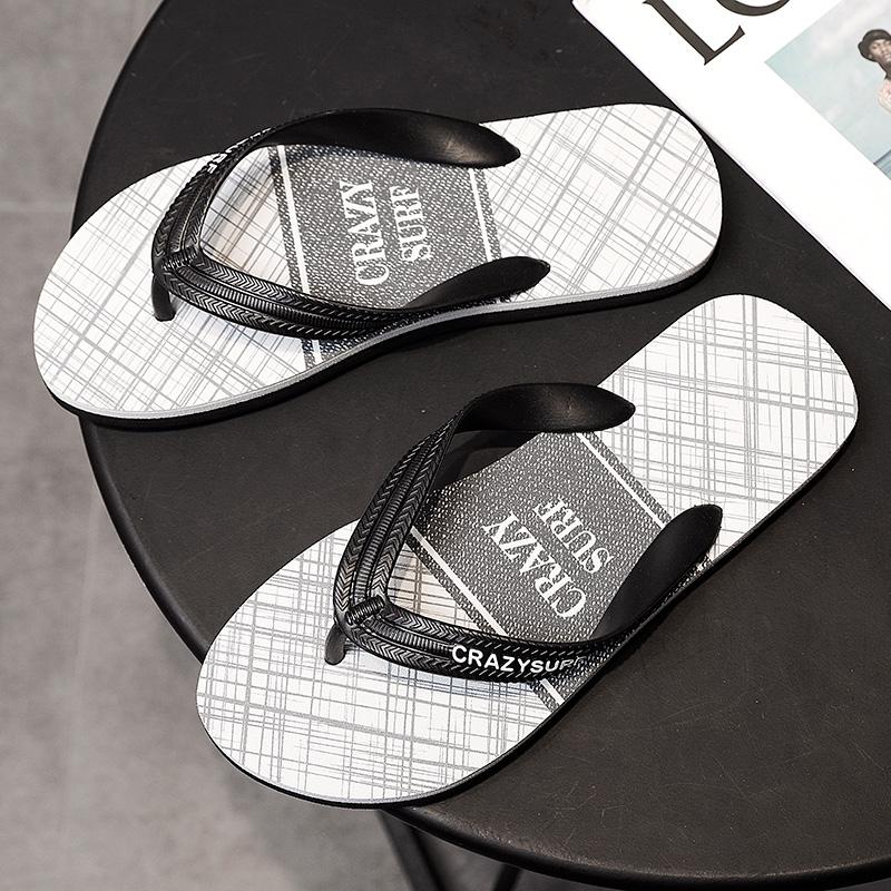 

Горячие летние мужские модные шлепанцы Нескользящие плоские пляжные тапочки Мужские удобные повседневные тапочки-слайды Для мужчин chanclas hombre 39