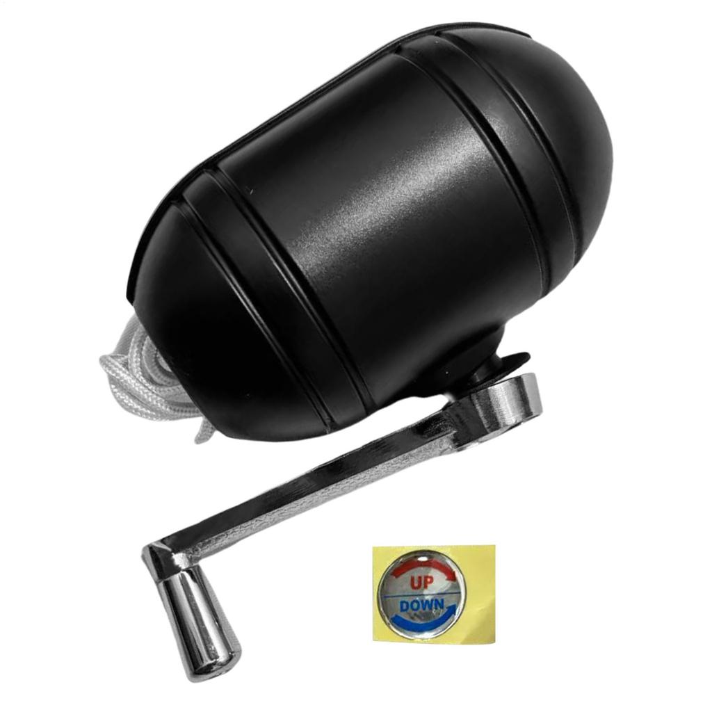 Patio Umbrella Parts Space-saving Parasol Parts Hand Cranked Long-Lasting Middle Column Umbrella For Balcony Pool Picnic Terrace