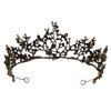 Baroque Vintage Crystal Crown Tiara Rhinestone Princess Butterfly Prom Crowns and Tiaras Bridal Wedding Hair Accessories Jewelry