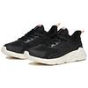 Anta Running Collection Casual Textile, Synthetic Leather Abrasion Resistant Low Top Running Shoes Women's Black 122015571-1