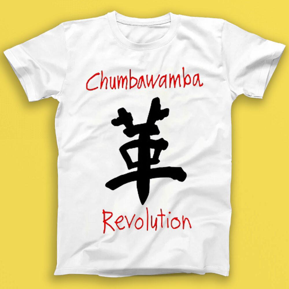 Chumbawamba Революция Панк-рок Музыка Подарок Футболка 2120 S