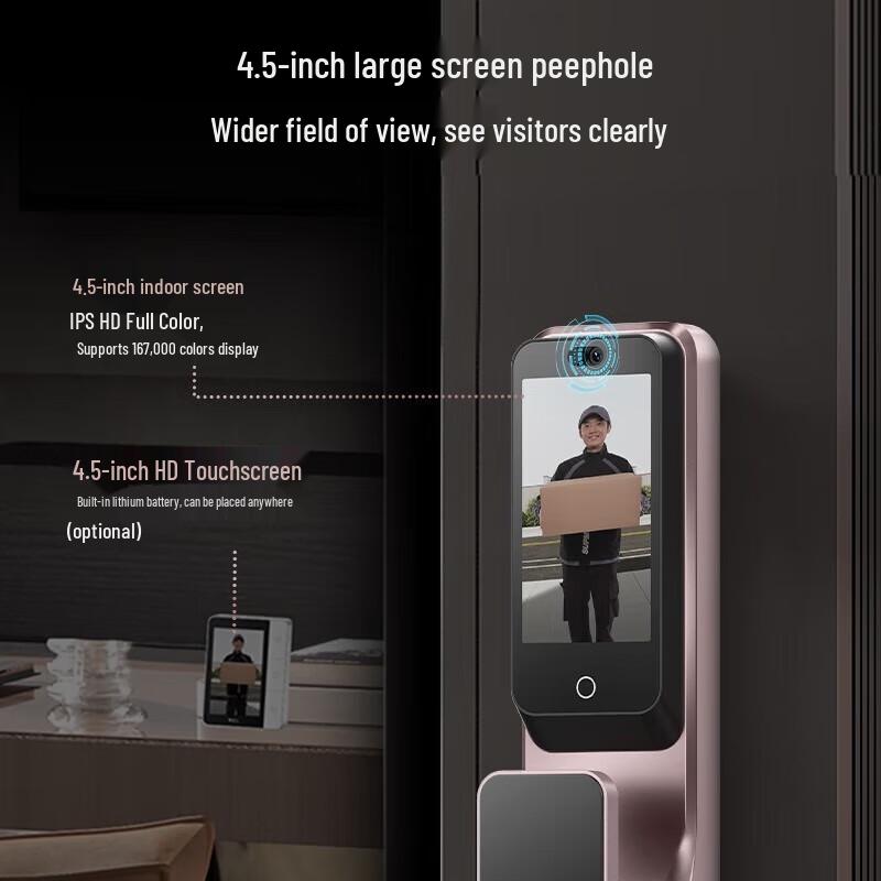 TCL K9G Plus Facial Recognition Smart Door Lock
