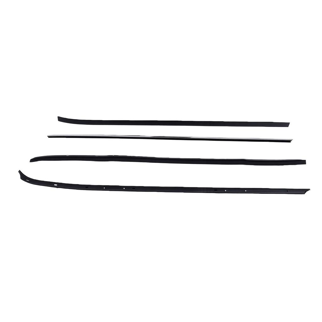 4pcs Window Sweep Weatherstrip Seal Kit Replacement for Firebird 1970 1981 KG2018A KG2017A