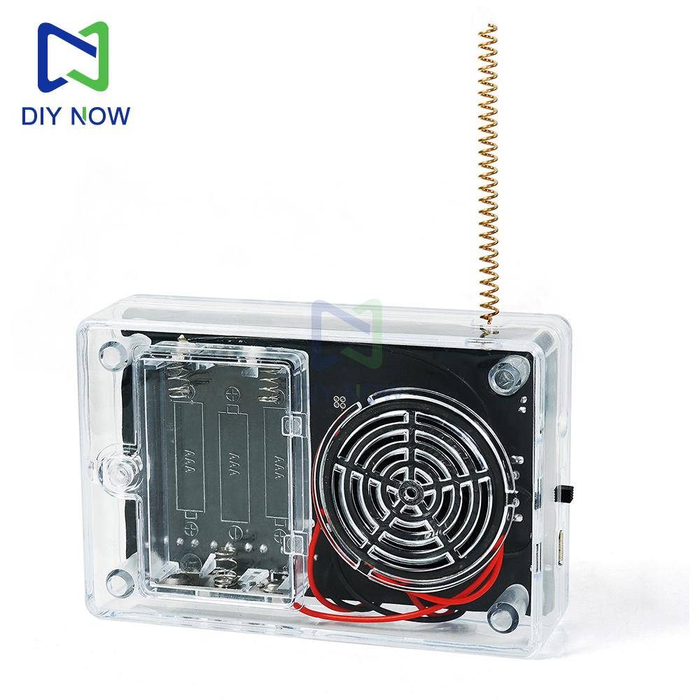 Electronics Kit  FM Radio DIY Kit Smart Wireless Walkie-Talkie Radio Electronics Assembly and Soldering Practice DIY Kit