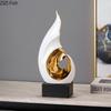 Creative Wind Image Modern Artwork TV Cabinet Desk Decoration Ornaments Abstract Crafts Ceramic Sculpture Room Aesthetic Decor