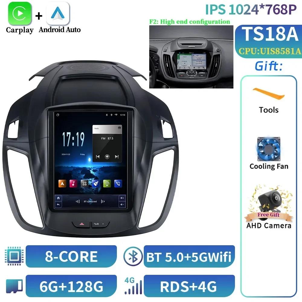 9.7inch Android Car Stereo Radio Multimedia Video Player For Ford Kuga 2 Escape 3 2012-2019 Navigation Carplay Automotive Screen