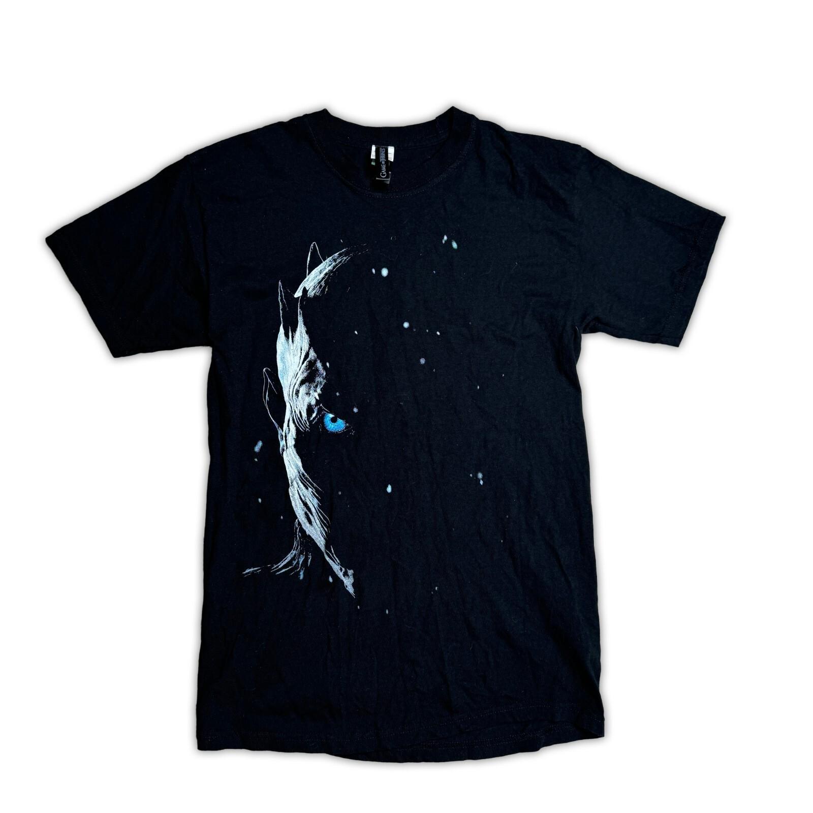 Game of Thrones Night King White Walkers T Shirt Men M Official GOT Crewneck SS Unisex T-Shirt XXXXL