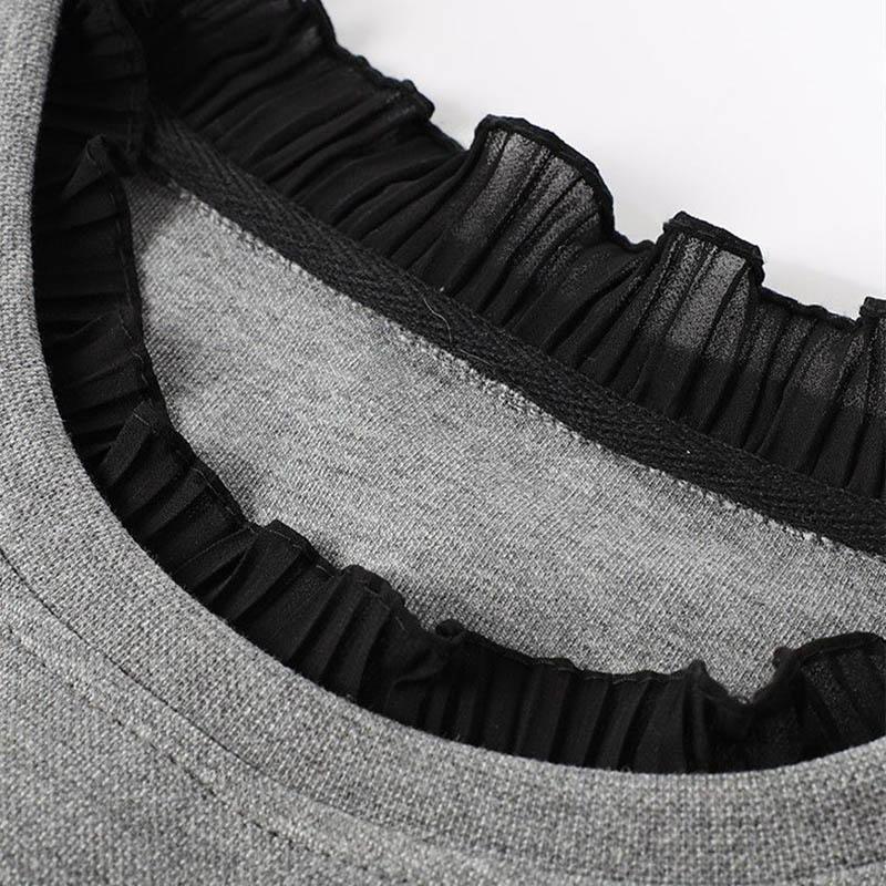 Oversize Sweatshirt for Women Cotton Loose Round Neck Casual Pullover Long Sleeve Top Sweatshirt