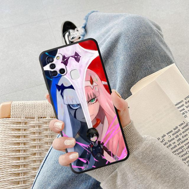 Case For Samsung Galaxy A10s A02 A01 A50 A02s A10 A20e A03 Core A04 A03s A04s Cute Anime Zero Two Darling In The Franxx Cover