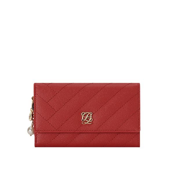 Louis Quatorze L-Quilting Women'S Medium Wallet Ss1Qt02Re