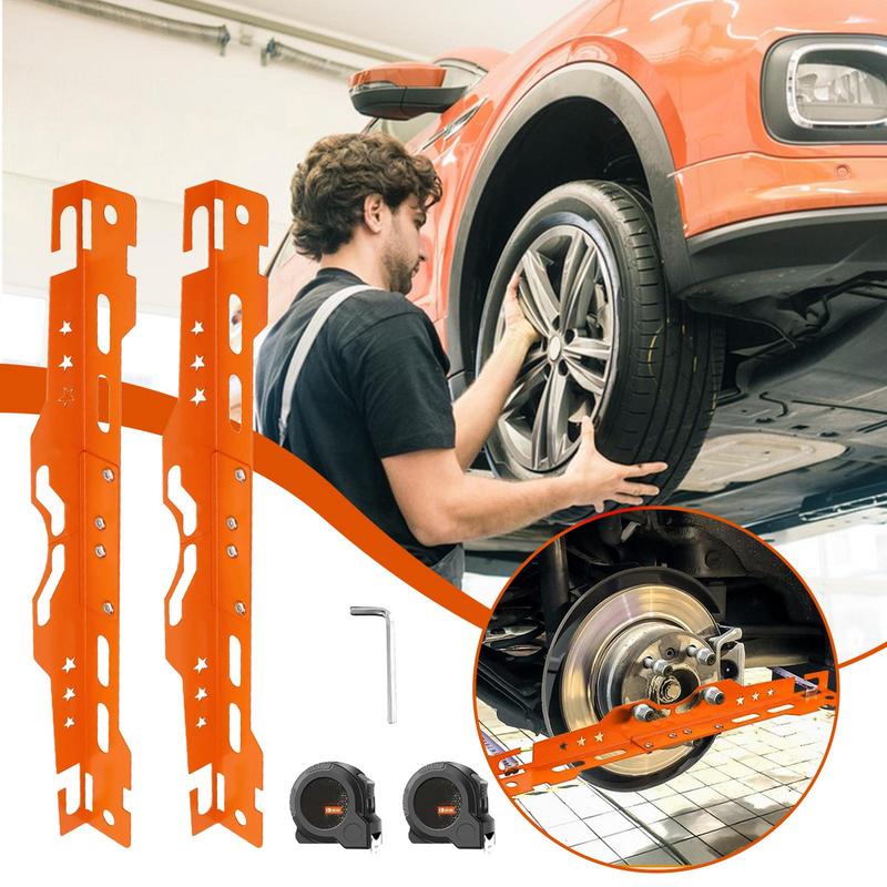 Ausrichtungswerkzeug Schwerlast-Achsvermessungswerkzeug-Kit Präzise Legierungsstahl-Schwerlastplatten Für Auto Fahrzeuge Fahrzeug Heimgebrauch