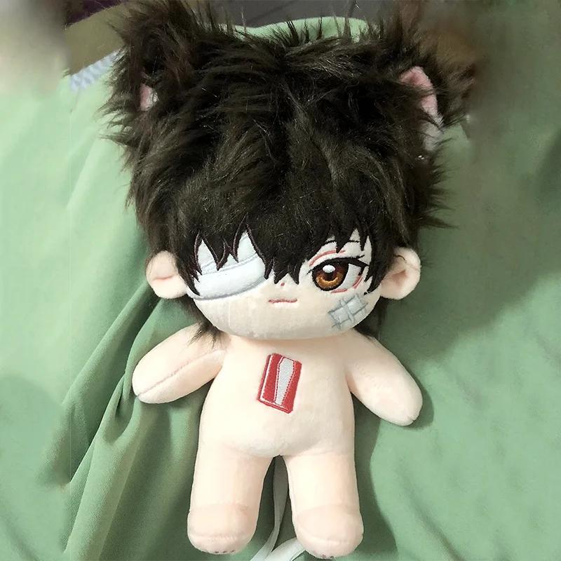 20cm Osamu Dazai Bandage Dress-up Cotton Doll Cute Plush Puppet Toys for Kids Adults Anime Bungou Stray Dogs Collectible Gift