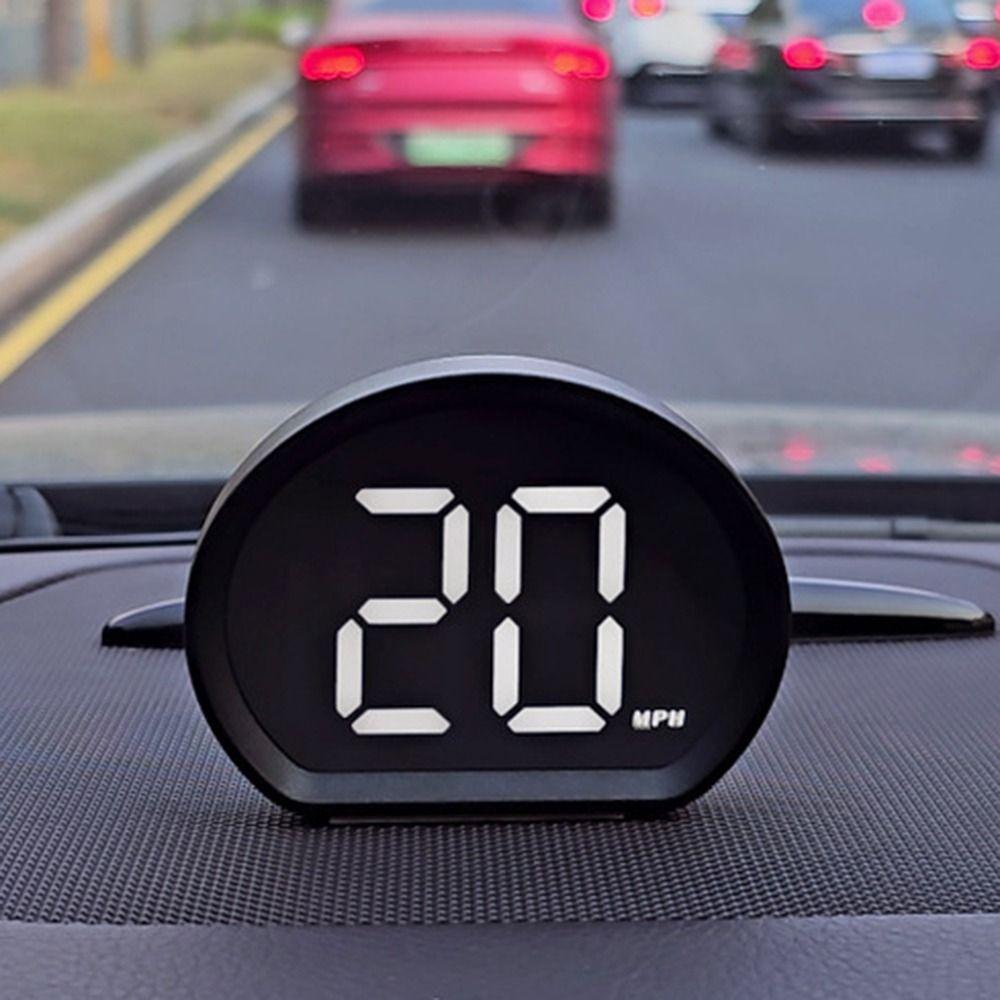 KMH/MPH GPS Car Digital Speedometer Plug&Play Vehicle Speed Meter  Tachometer