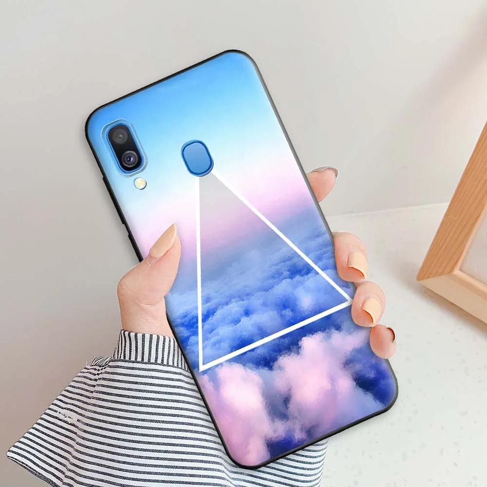 For Samsung A40 Case Ceometric Cool Cover For Samsung Galaxy A40 Soft TPU Silicone Phone Case For Samsung A40 a40 A 40 5.9 inch