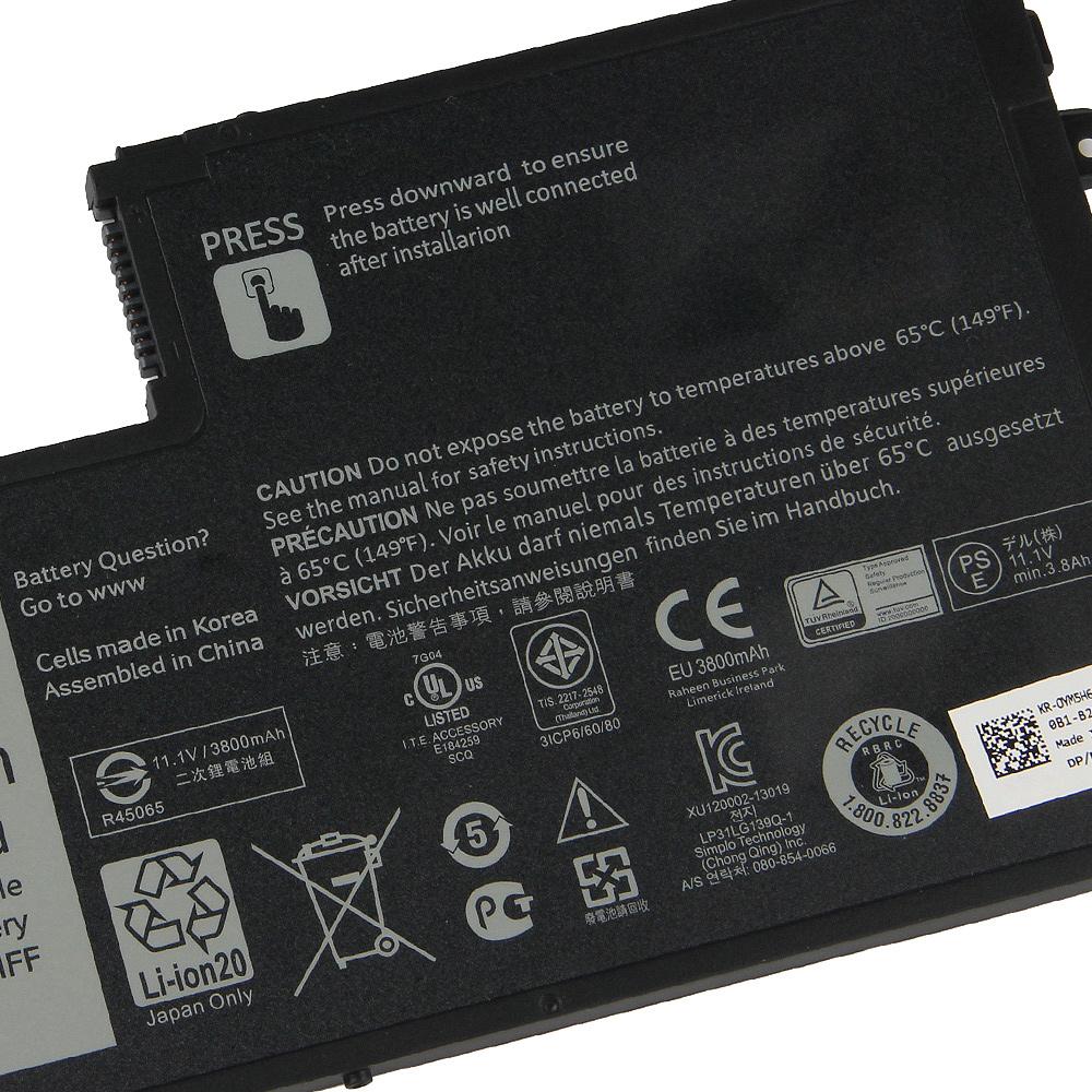 Replacement Laptop Battery TRHFF 1V2F6 For Dell 5445 5545 5447 5448 5547 Inspiron 15" Rechargable Battery 43Wh