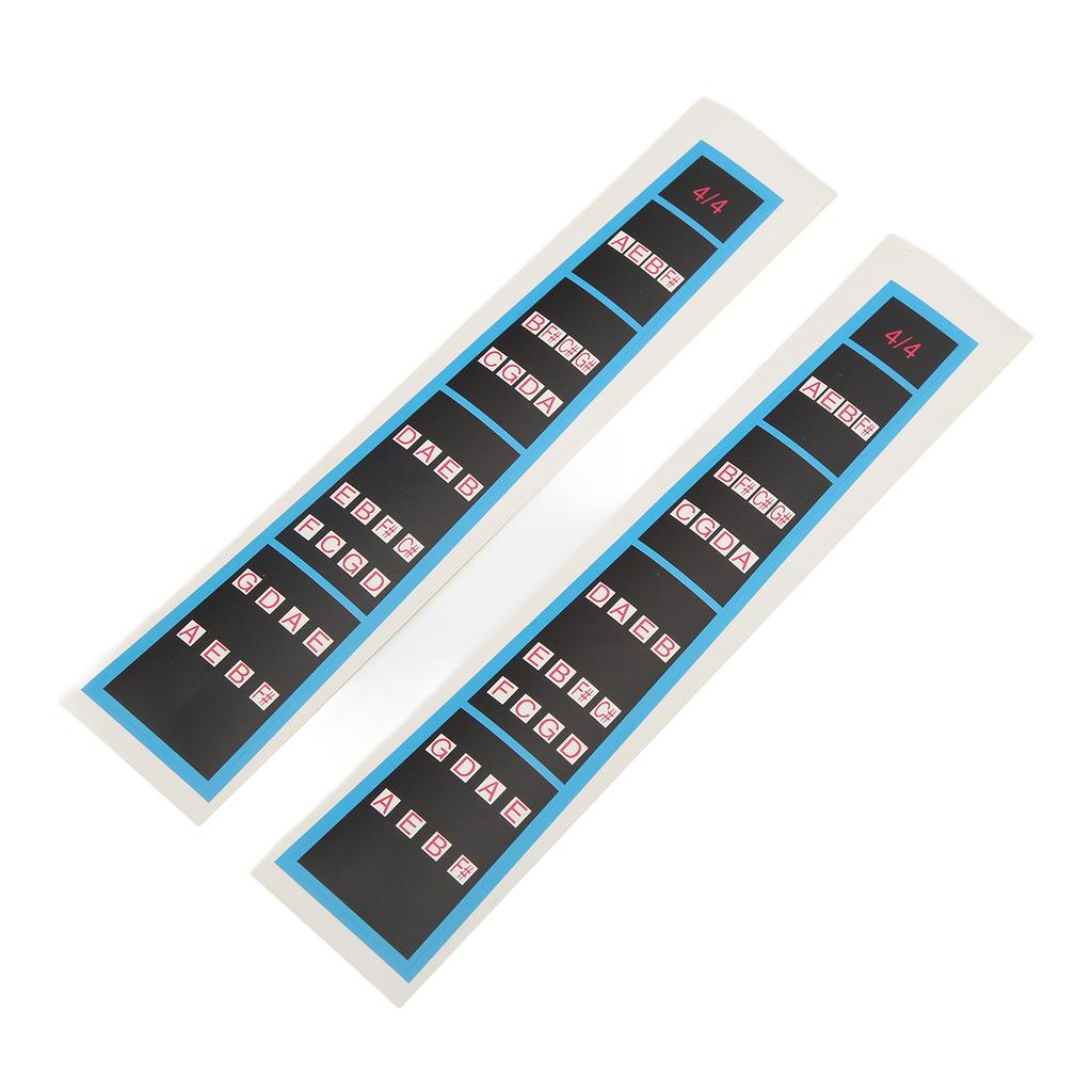 2Pcs Violin Stickers Fingerboard Marker PVC Music Instrument Accessories for Fiddle 4 4