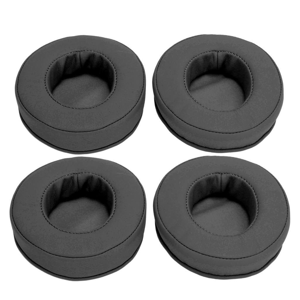 4Pcs Ear Pads Cushions Replacement for RAZER X Headset Soft Protein Leather Memory Foam Comfortable Headphone Earpads