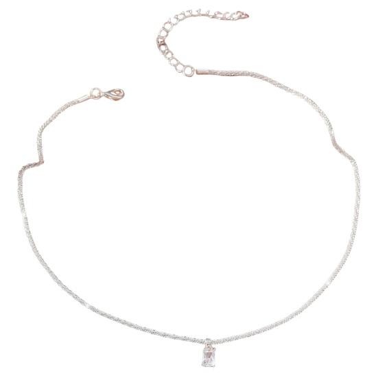 

Женское ожерелье, блестящее мягкое стильное ожерелье из искусственного перала с кубическим цирконием, ажурное колье для вечеринки, выпускного вечера, женское ювелирное изделие на шею L