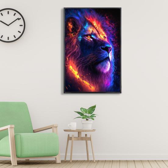1 Set DIY Diamond Painting Kit Exquisite Animal Floral Pattern Rhinestone Picture for Home Decoration