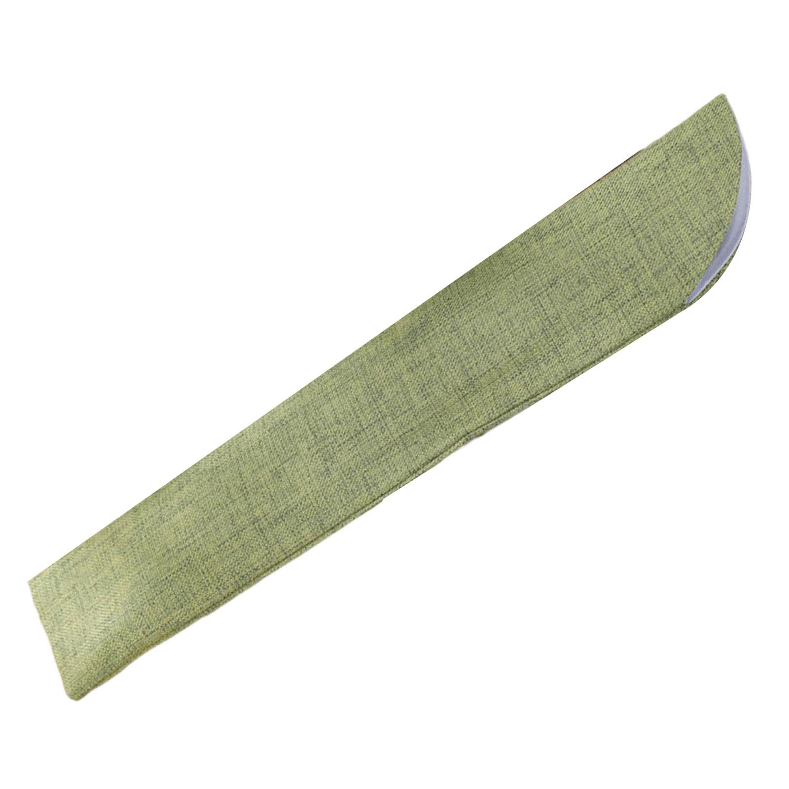 

Тканевый складной чехол для веера для защиты и длительного использования, декоративный чехол для веера, пылезащитный зелёный