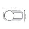 Headlight Lamp Switch Button Cover for Wrangler JL 2018-2025 Decoration White Cover Trim for Headlight Lamp Interior Accessories