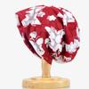 Butterfly Print Thin Knit Hat With Breathability And Windproof Features For Seasonal Use