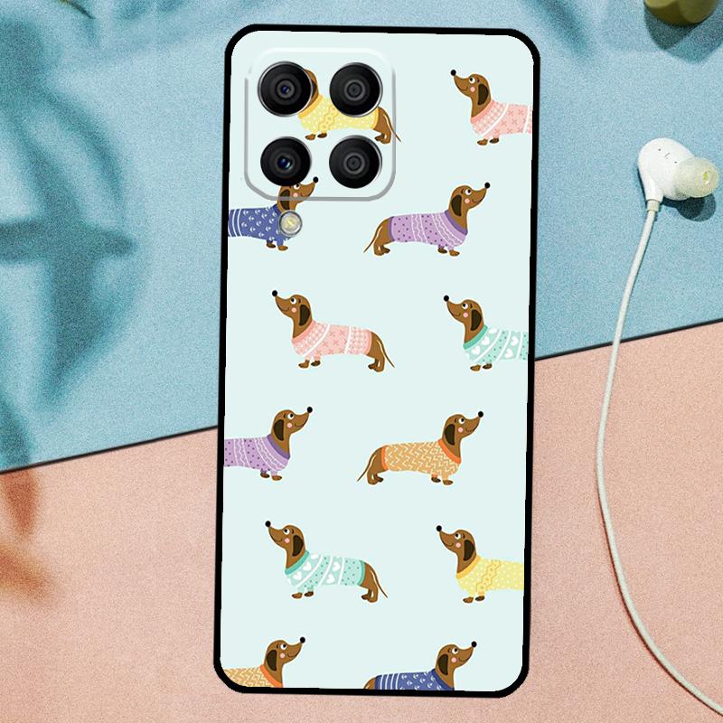

Dachshund Dog For Samsung Galaxy M14 M34 M54 M20 M06 M16 M12 M13 M15 M35 M55 M33 M53 M21 M31 M32 M52 Case Samsung M34 5G