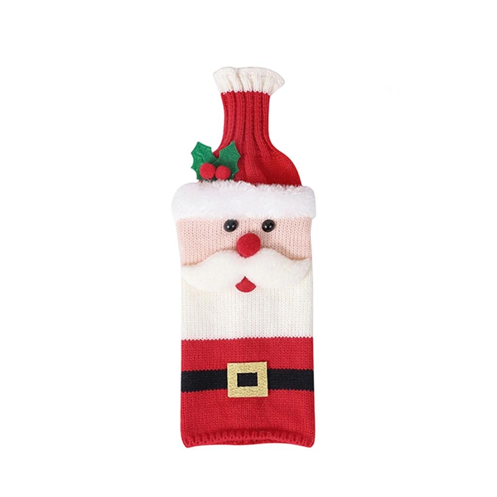 Christmas Wine Bottle Bag, Bottle Bag Cap Gift Packaging Bag Suitable For Christmas Party Gifts, Elderly Christmas Gifts