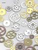 Mixed Color Metal Sawtooth Gear Ornament Epoxy Resin DIY Kit