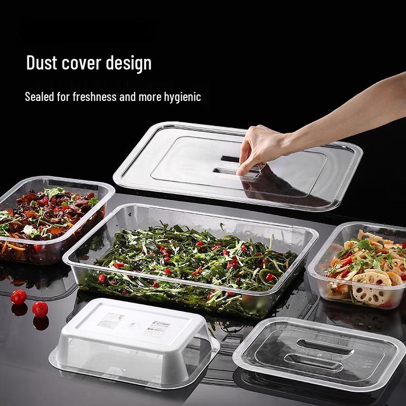 Clear Acrylic Rectangular Serving Tray