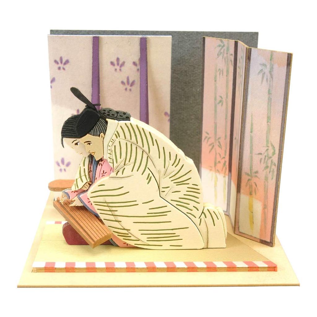 Sankei Studio Ghibli Mini The Tale of Princess Kaguya Mikado and Princess Kaguya Paper Craft MP07-109