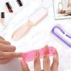 Handle Grip Nail Brush Set for Fingernail & Toes Nails Pedicure Scrubbing Tool Kit 5 Pack (Multicolor)