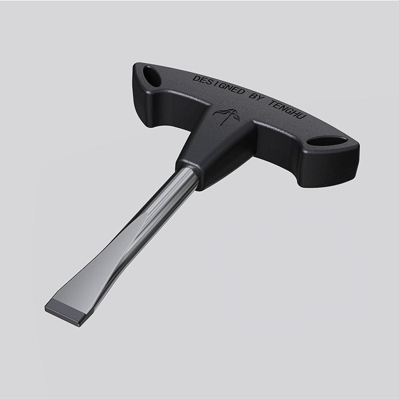 T Handle Screwdriver 1/4 3/8 Wrench Anti-slip High Hardness Alloy Steel for Camera Quick Release Plate Repair