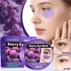 1PC Grape Seed Collagen Starry Sky Eye Mask, Hydrating And Moisturizing,Reduce Eye Bags, Dark Circle