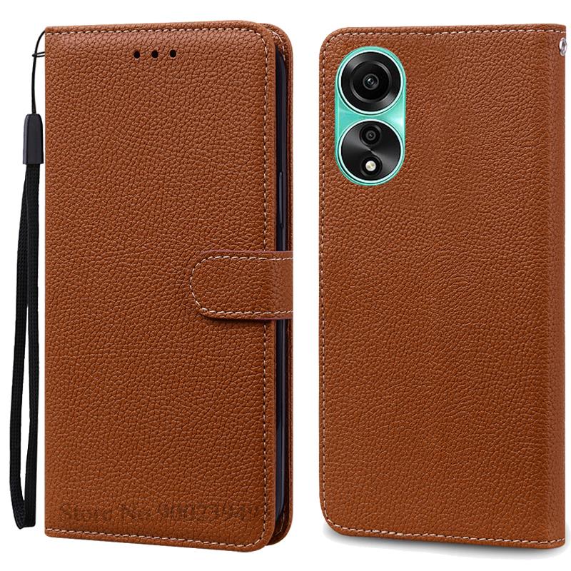 For OPPO A78 4G Case Leather Flip Wallet Case For OPPO A78 CPH2565 Phone Case For OPPO A78 5G CPH2483 CPH2495 Cover Fundas